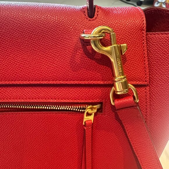Celine Mini Belt Bag in Coquelicot - Picture 4 of 16